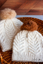 Load image into Gallery viewer, Antler Toque Alpaca Beanie