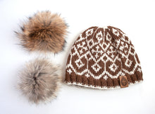 Load image into Gallery viewer, The Maggie Hand Knit Hat - living-water-fibers-and-alpacas