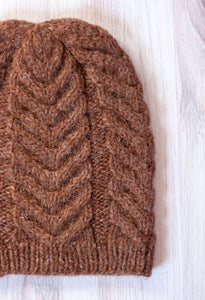 Antler Toque Alpaca Beanie