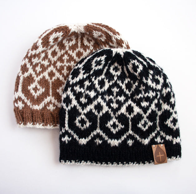 The Maggie Hand Knit Hat - living-water-fibers-and-alpacas