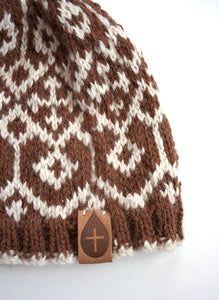 The Maggie Hand Knit Hat - living-water-fibers-and-alpacas
