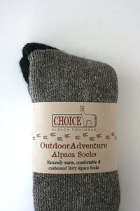 Outdoor Adventure Alpaca Sock - living-water-fibers-and-alpacas