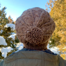 Load image into Gallery viewer, Cabled Slouch Beanie